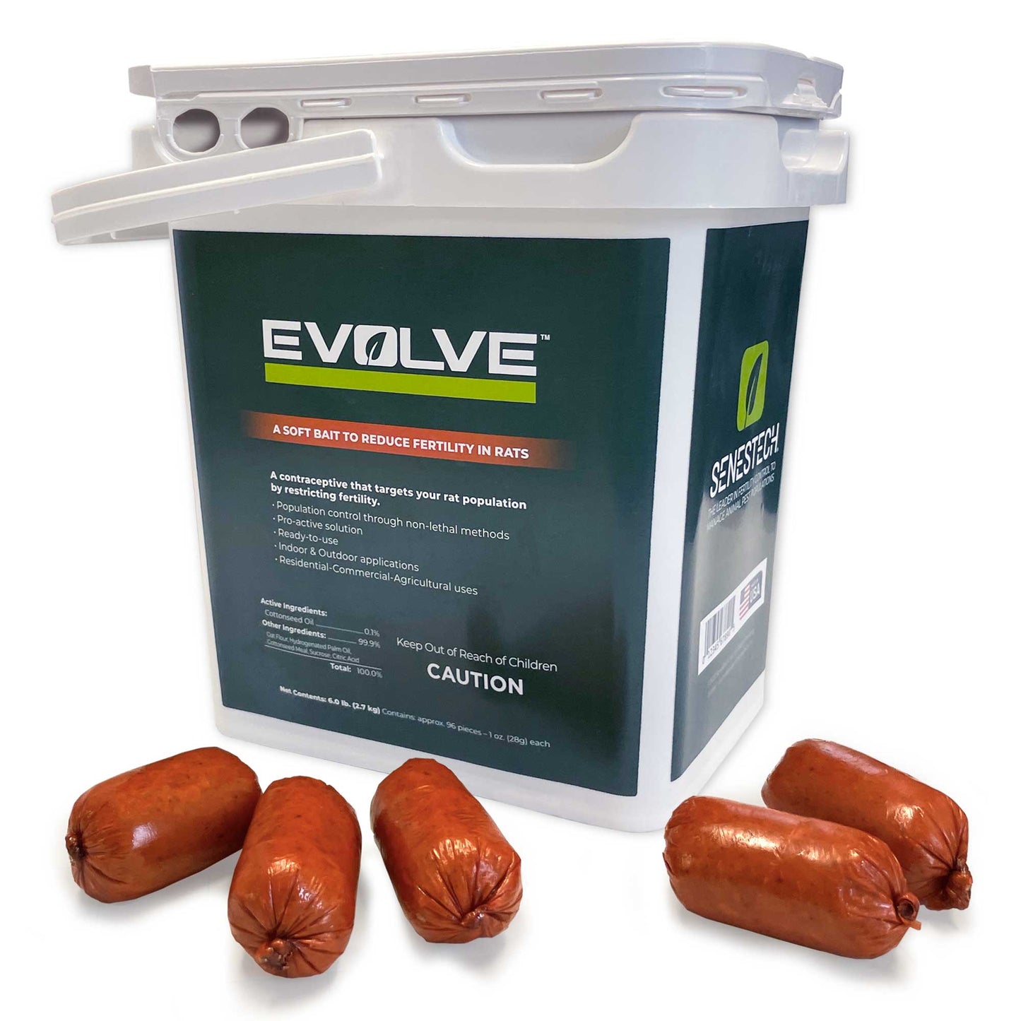 Evolve™ - Soft Bait Formulated for Rats - 6 lb. (2.7 kg)