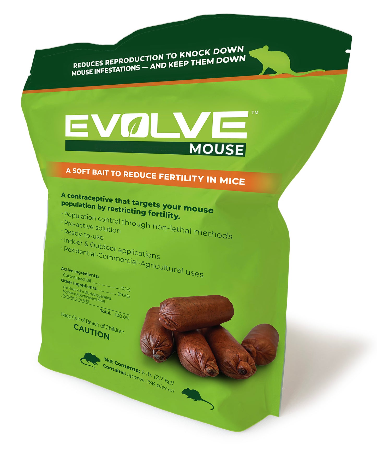 Evolve™ Mouse Birth Control™ - 6 lb. (2.7 kg) Refill