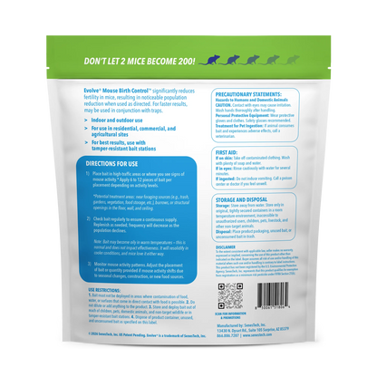 Evolve® Mouse Birth Control™ - 3 lb. (1.4 kg)