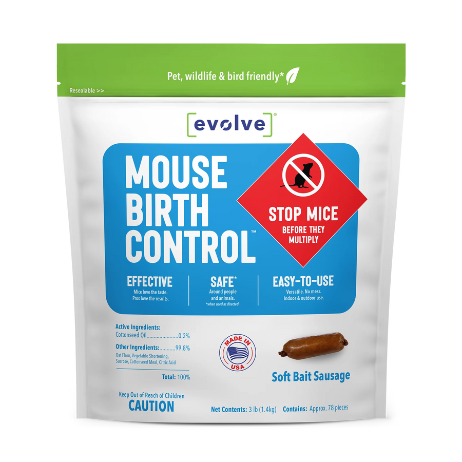 Evolve® Mouse Birth Control™ - 3 lb. (1.4 kg)