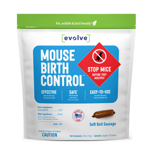 Evolve™ Mouse Birth Control™ - 6 lb. (2.7 kg) Refill
