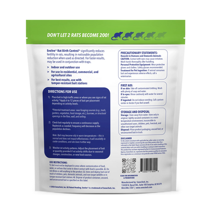 Evolve® Rat Birth Control® - 3 lb. (1.4 kg)