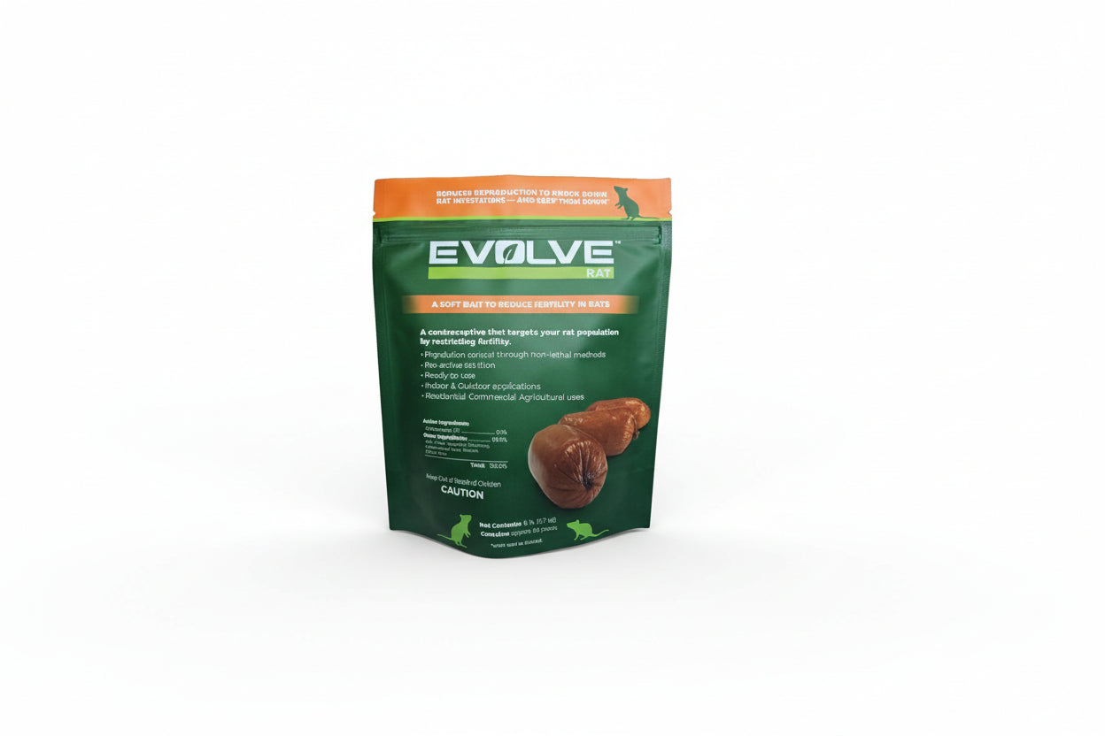 XL Starter Kit, Evolve™ Rat Birth Control soft bait, 6 lb. (2.7 kg)
