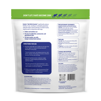 Evolve® Rat Birth Control® - 6 lb. (2.7 kg)