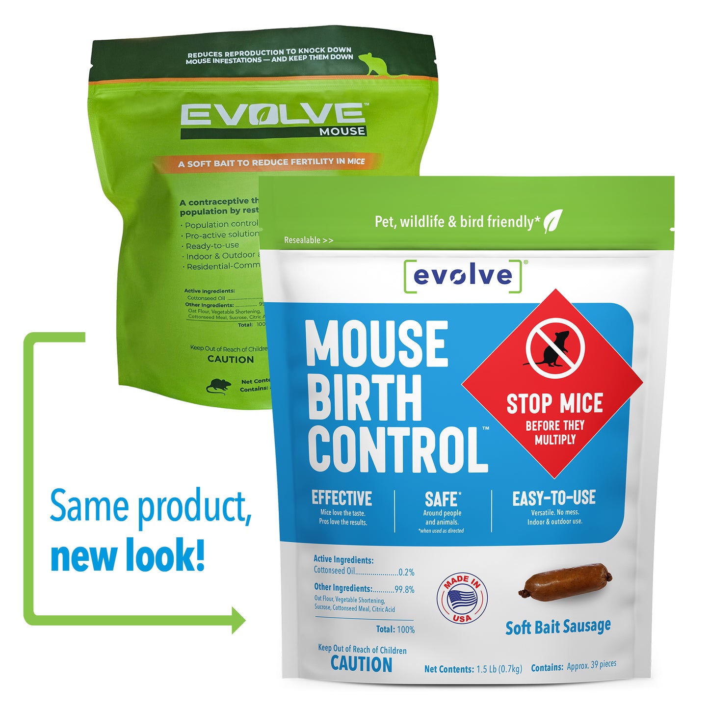 Evolve™ Mouse Birth Control™ - 1.5 lb. (680 g)