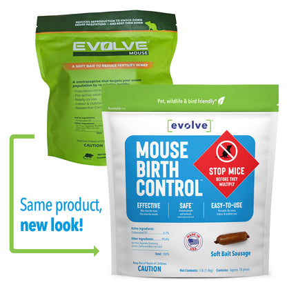 Evolve® Mouse Birth Control™ - 3 lb. (1.4 kg)