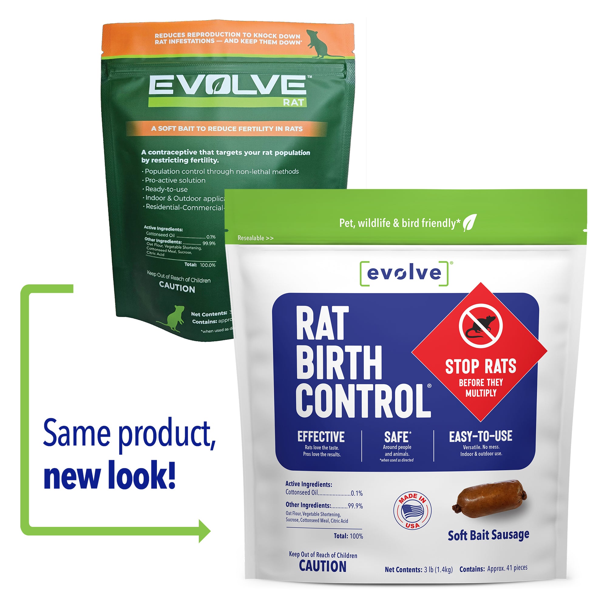 EVILACT ベストocean beetle good heller RATS Evolve™ Rat 3.0 lb. | Buy Rat Soft Bait – SenesTech
