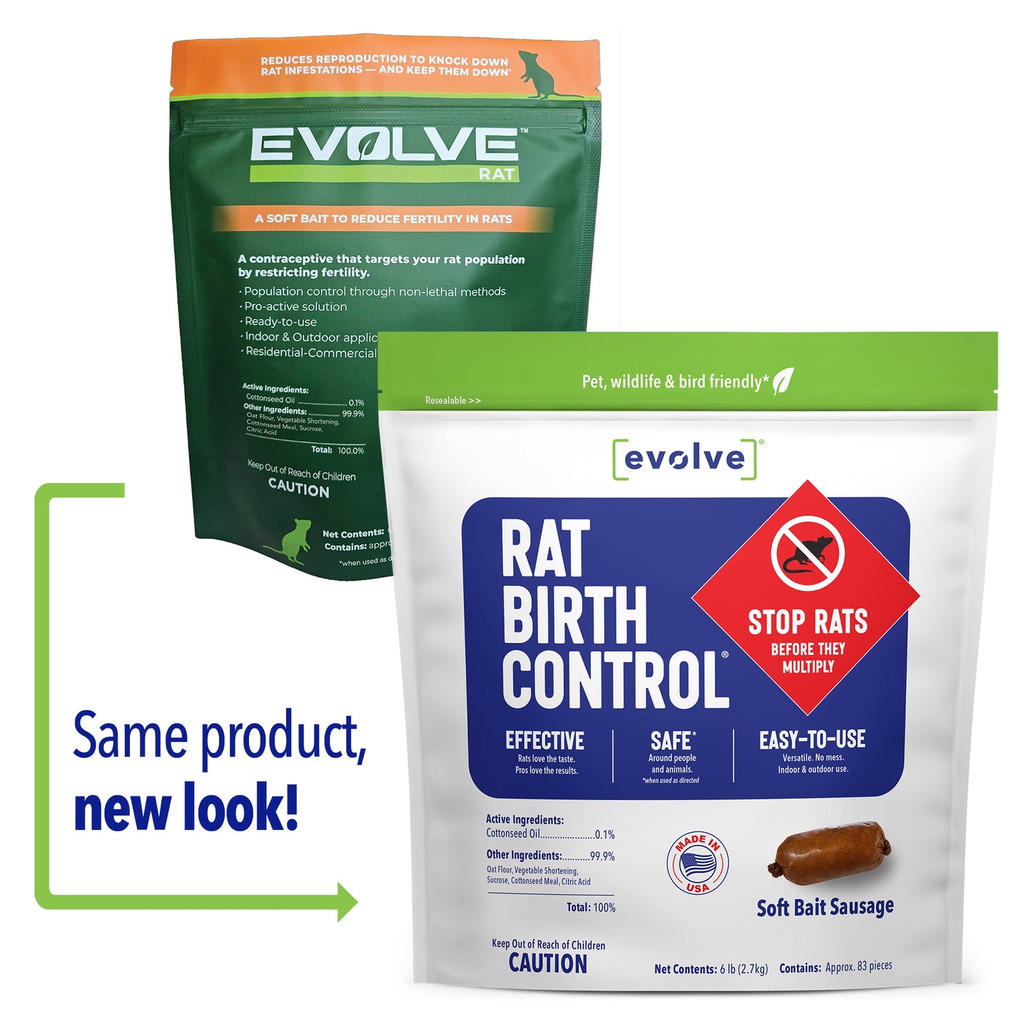 Evolve® Rat Birth Control® - 6 lb. (2.7 kg)