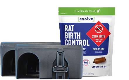 XL Starter Kit, Evolve® Rat Birth Control soft bait - 6 lb. (2.7 kg)